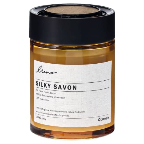 

CARMATE Gel Type Air Freshener LUNO Gran Series Silky Sabon Scent G1882