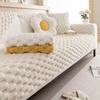 Thicken Plush Sofa Cover Non-slip Soft Sofas Mat Soild Color Winter Warm Sofa Towel Couch Cushion for Living Room Home Decor