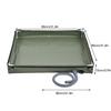 80x80x10cm Foldable Shower Base Outdoor Tent RV Camping Awning Shower Tray Portable Shower Pan for Pet Bath RV Camping Travel