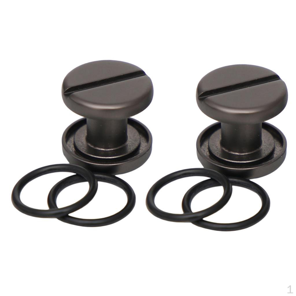 

4 шт. Нержавеющая сталь Задняя пластина с винтами и крепление для BCD