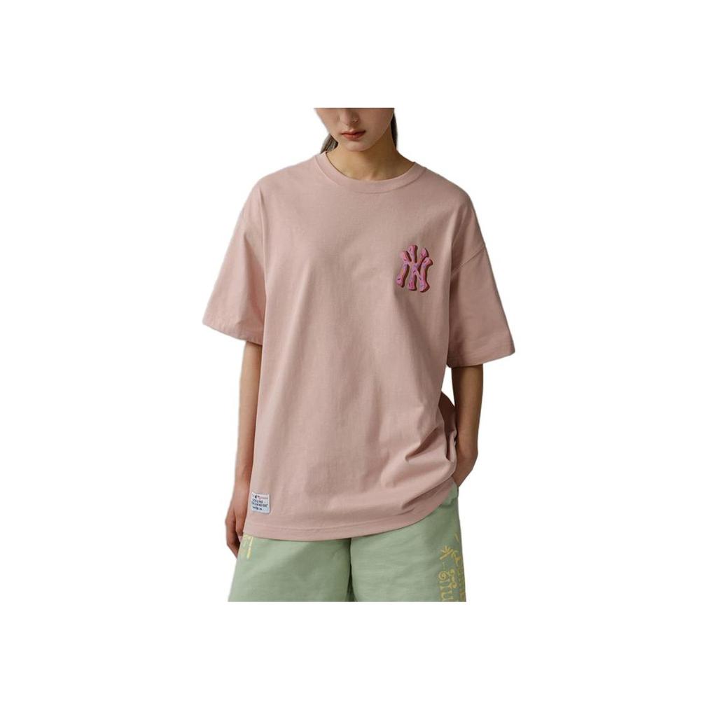 New Era New York Yankees SS23 Logo Buchstabendruck T-Shirt Unisex Oberteile Rosa 13718773