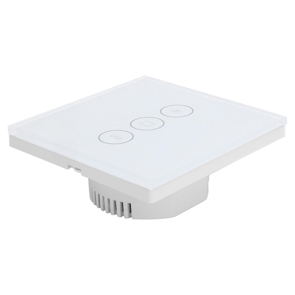 Smart WiFi Curtain Switch Touch Panel Timer APP Voice Control for Google Home for Tuya EU Plug 110‑240V