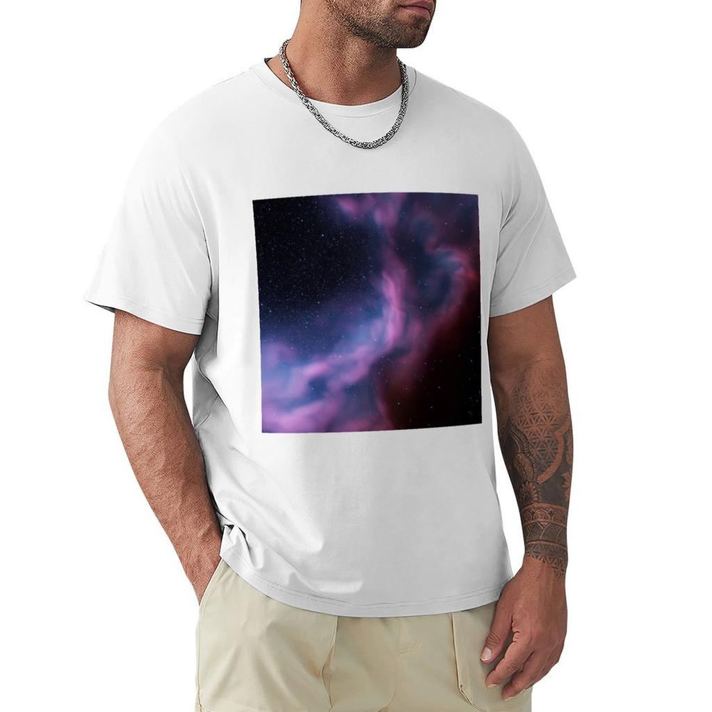 Clouds In Space Tshirt Street Fashion Casual Tee Shirt
