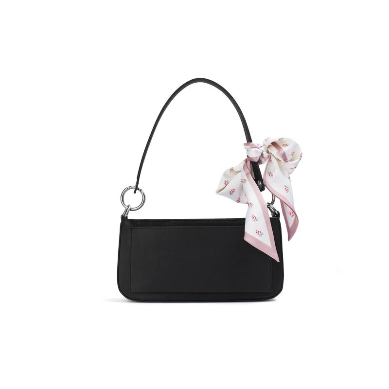 Calvin Klein Shoulder Bag [Customized Bag] Dead Wood Flowers Iduo Woven Flower Decoration Commuting Simple Fashion Versatile Pinkberry Universe