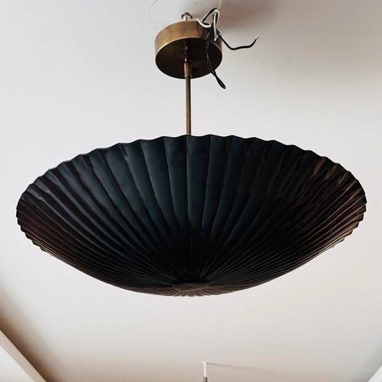 63.5 Cm Handcrafted Brass Sputnik Disc Chandelier Mid Century Modern Ceiling Light Home Decor