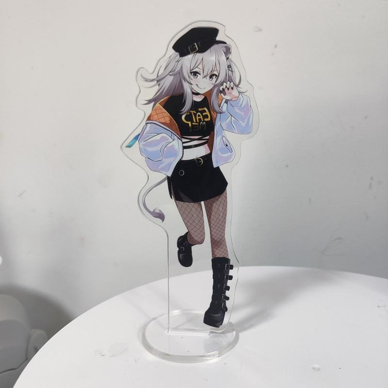 15cm Hololi Virtual Hostess New Cartoon Characters Acrylic Cosplay Stand Model Creative Office Decorations Cute Permanent Recording Fans