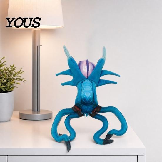 Durable Plush Toys Soft Deep Sea Creature Toy, Horror Game Inspired Stuffed Animal, Cute Ocean Doll for Bedroom Shelf, Collectible Gift Fans