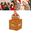 Festive Gingerbread Man Cookie Box With Opulent Packaging For Christmas Parties