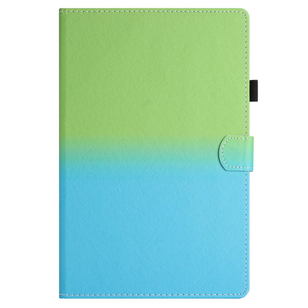 Suitable for ipad 10.9 flat leather case Air5 painted gradual change color card holder protective case mini6