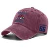 Washed Cotton Baseball Cap Soft Top Vintage Style Adjustable Back Strap Classic Unstructured Fit Casual Outdoor Hat