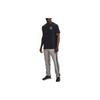Under Armour Logo Print Round Neck Short Sleeve T-Shirt Men Tops Black 1366471-001