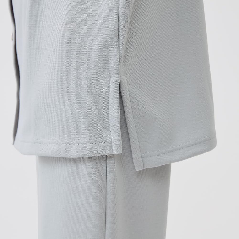 Gunze Tuche Cardigan with Fleece Beige 2-Way Lining, Women's, (TC4524)