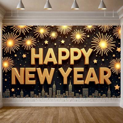 Star Banner 3D Letters Event Banner Holiday Banner Holiday Decor For Photo Backdrop Countdown Party Home Party