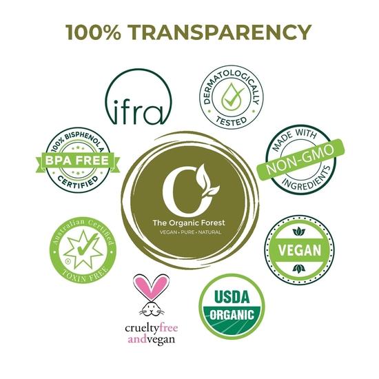 100% Roślinny Olej Rycynowy do Włosów i Skóry | Zimnotłoczony Olej Rycynowy Organiczny Nierafinowany Szklana Butelka - Bez Heksanu | Oryginalny olej rycynowy |