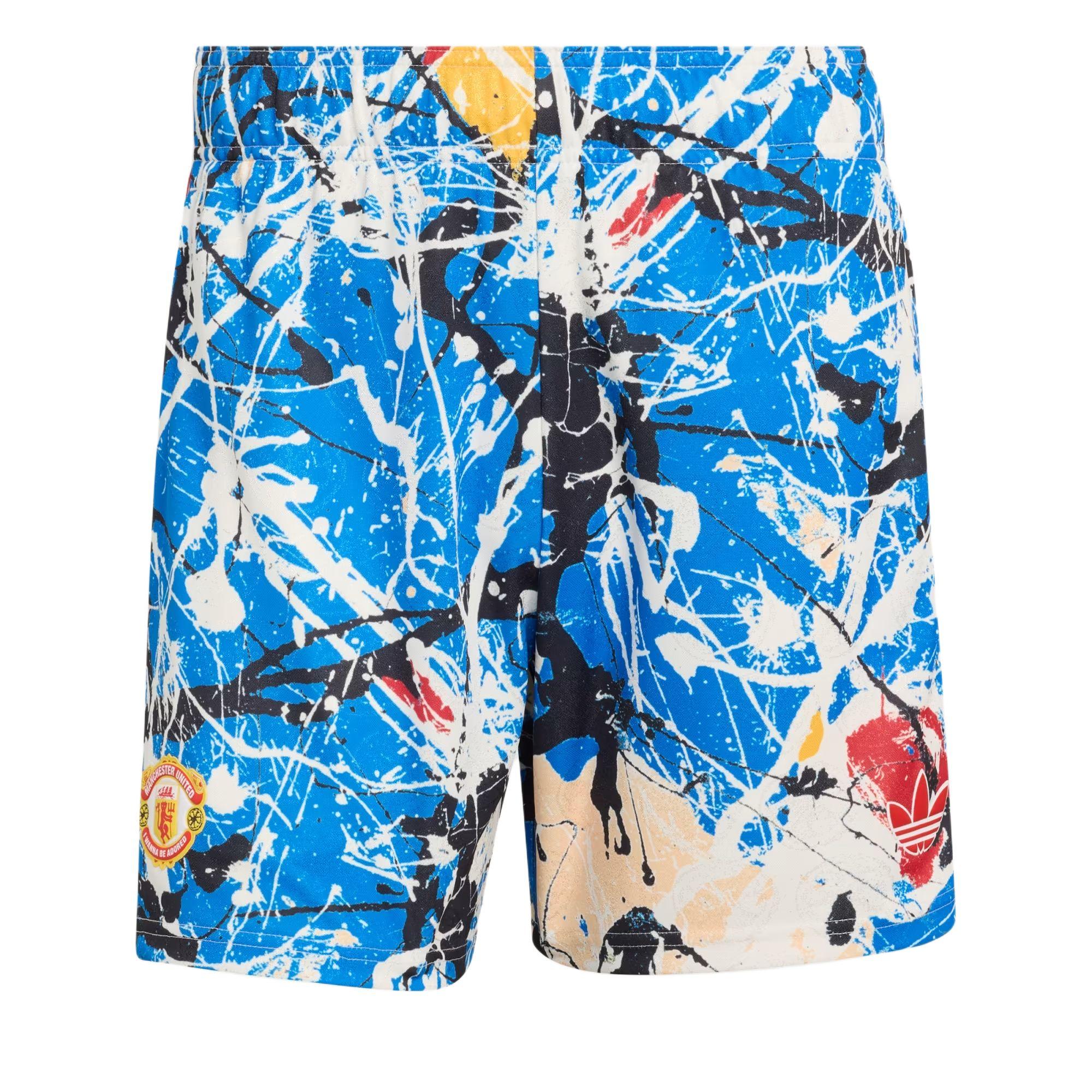 Adidas Originals Manchester United AOP Shorts Men Shorts KF1203 S