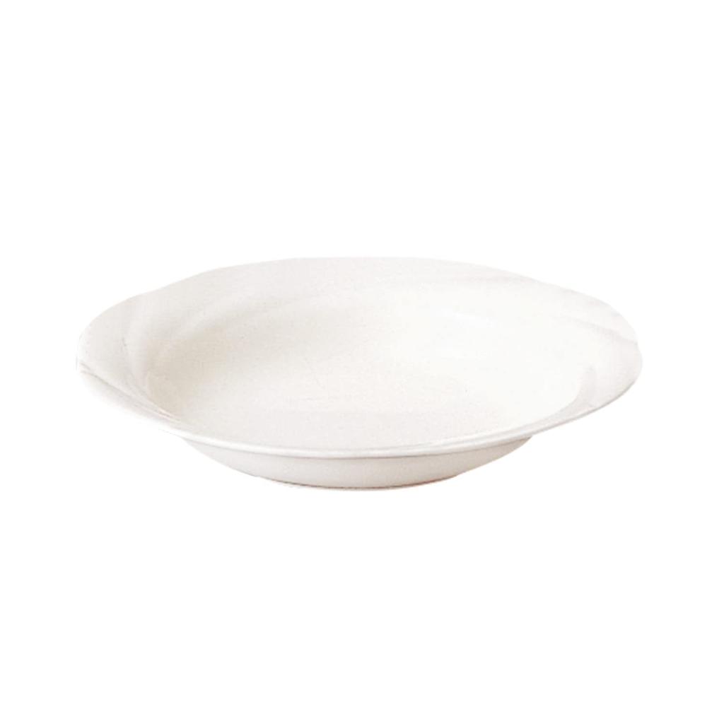 Noritake Deep Plate, 710cc, Ensemble White, Microwave and Dishwasher Safe, Bone China, 1 Plate, 59398A/9640