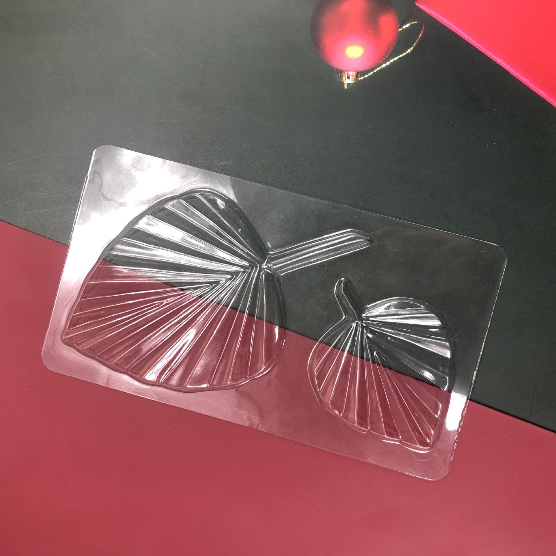 

3Pcs Форма для шоколаду For Palm Spear Форма для шоколадних цукерок Кондитерська Школа ПЕТ Цукерки Sugarcraft Торт Фондант Випічка Кондитерські Інструменти 3pc A Style