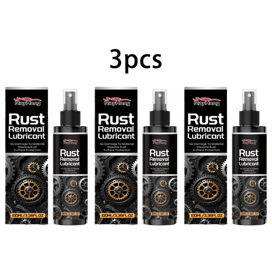 RAYHONG Rust Removal Spray Car Metal Parts Cleaning and Care Spray To Remove Rust and Brighten the Surface Daily Maintenance Supplies 100ml