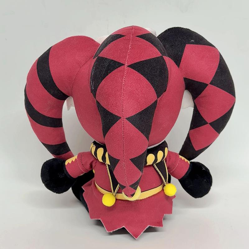 27cm The Freak Pierrotthe Harlequin Circus Plush Cartoon Pierrot Plushie Anime Peripherals Stuffed Pillow for Kid Gifts