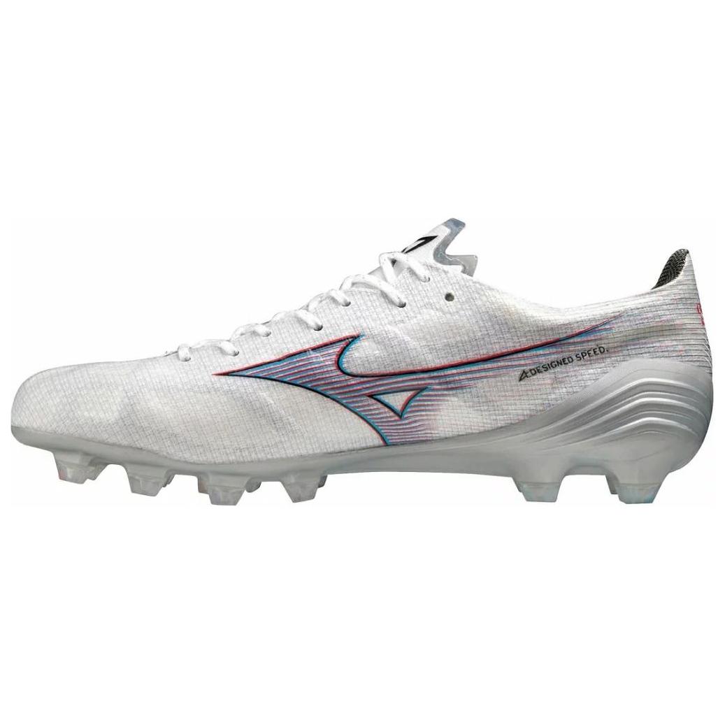 

Mizuno Альфа Удобный Универсальный FG (Резиновые длинные шипы) Натуральная трава Нескользящие Прочные Футбольные бутсы Унисекс Футбольные бутсы Бело-красные P1GA236209 39