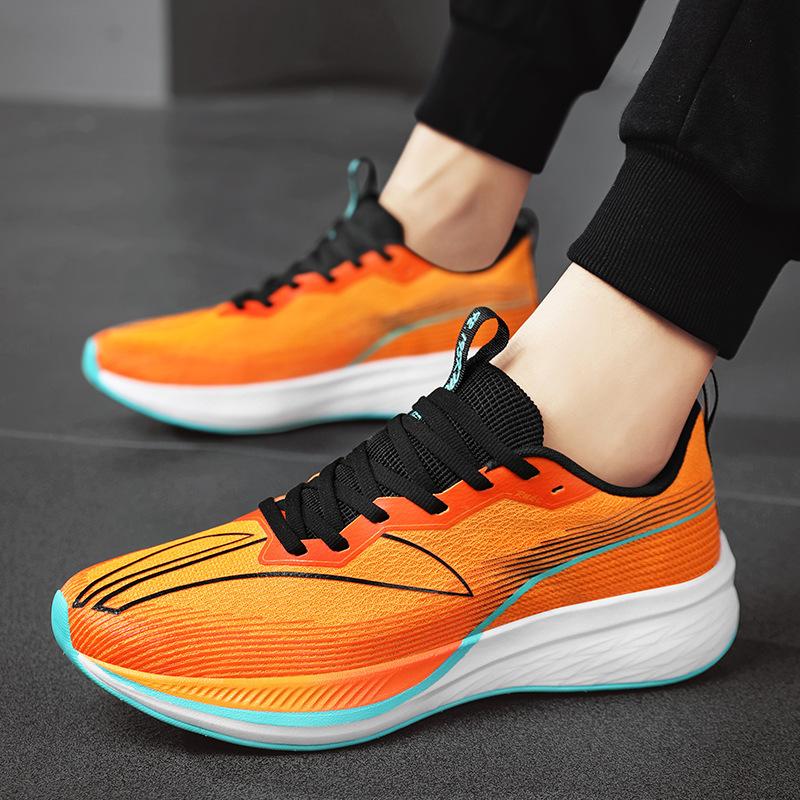 Jueying Laufschuhe Pegasus Paar ultraleicht stoßdämpfend Sport Studenten professionelle Marathon-Rennschuhe Herrenschuhe