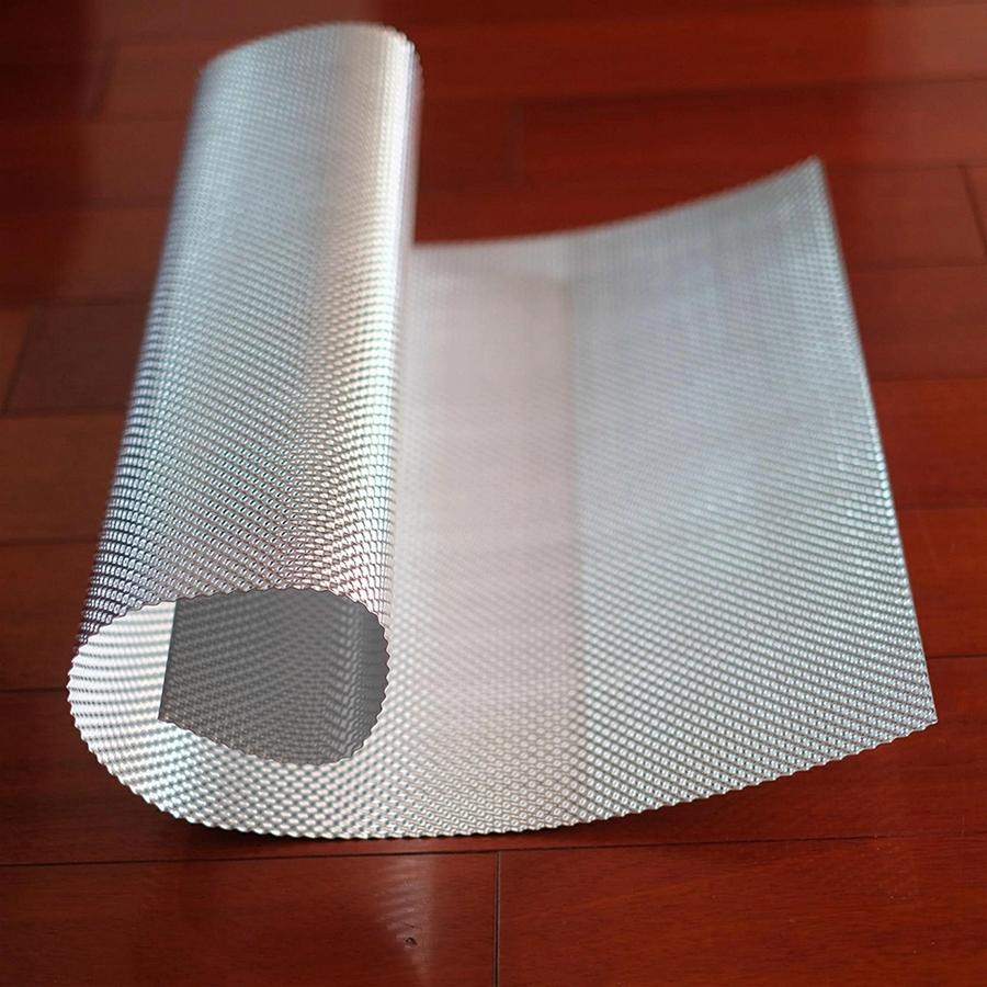 500MM DIY Embossed Aluminum Heat Shield Heat Shield Firewal Floor Pan Fuel Tank Silver Turbo Manifold Exhausts