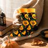 Mid-Calf Socks Halloween Pattern Warm Breathable for Fall Winter
