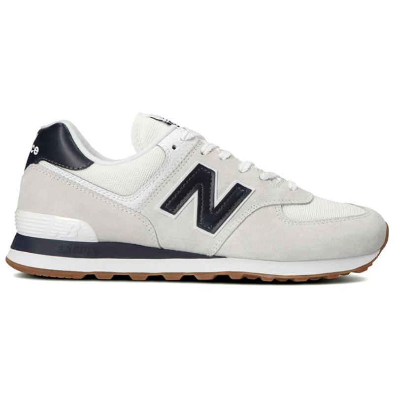 New Balance 574 'White Navy Gum' Sneakers ML574TF2