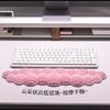 TPE Cloud Hollow Breathable Keyboard Wrist Rest - Washable Office Wrist Support