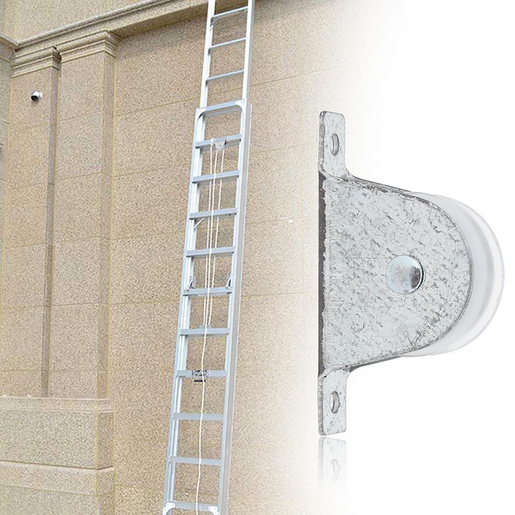 4 Stück 4 cm Durchmesser Universelles Leiter Umlenkrolle Ersatzteile Leiterzubehör