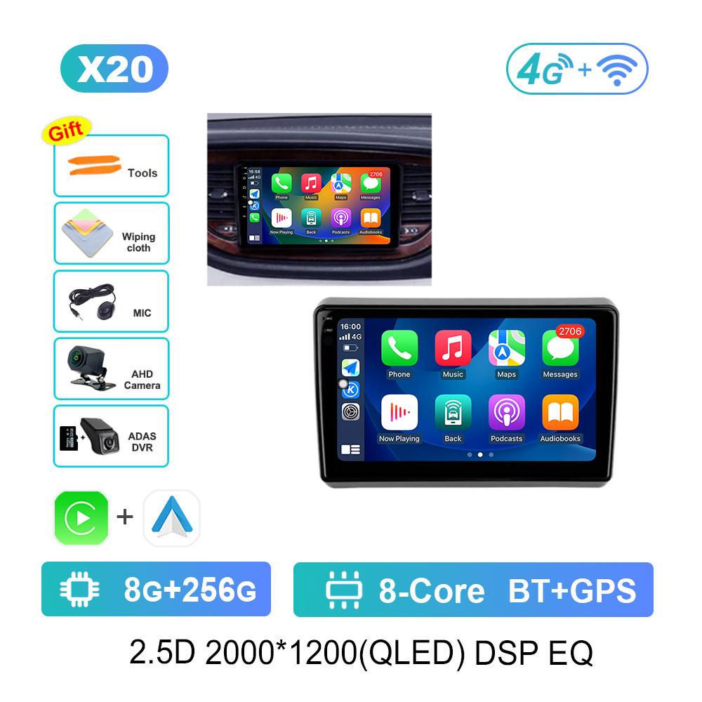 Car Radio Android 14 For Dodge Dart 2012 - 2016 GPS Multimedia Player DSP BT 2din Head Unit Audio Navigation Stereo Auto Tools