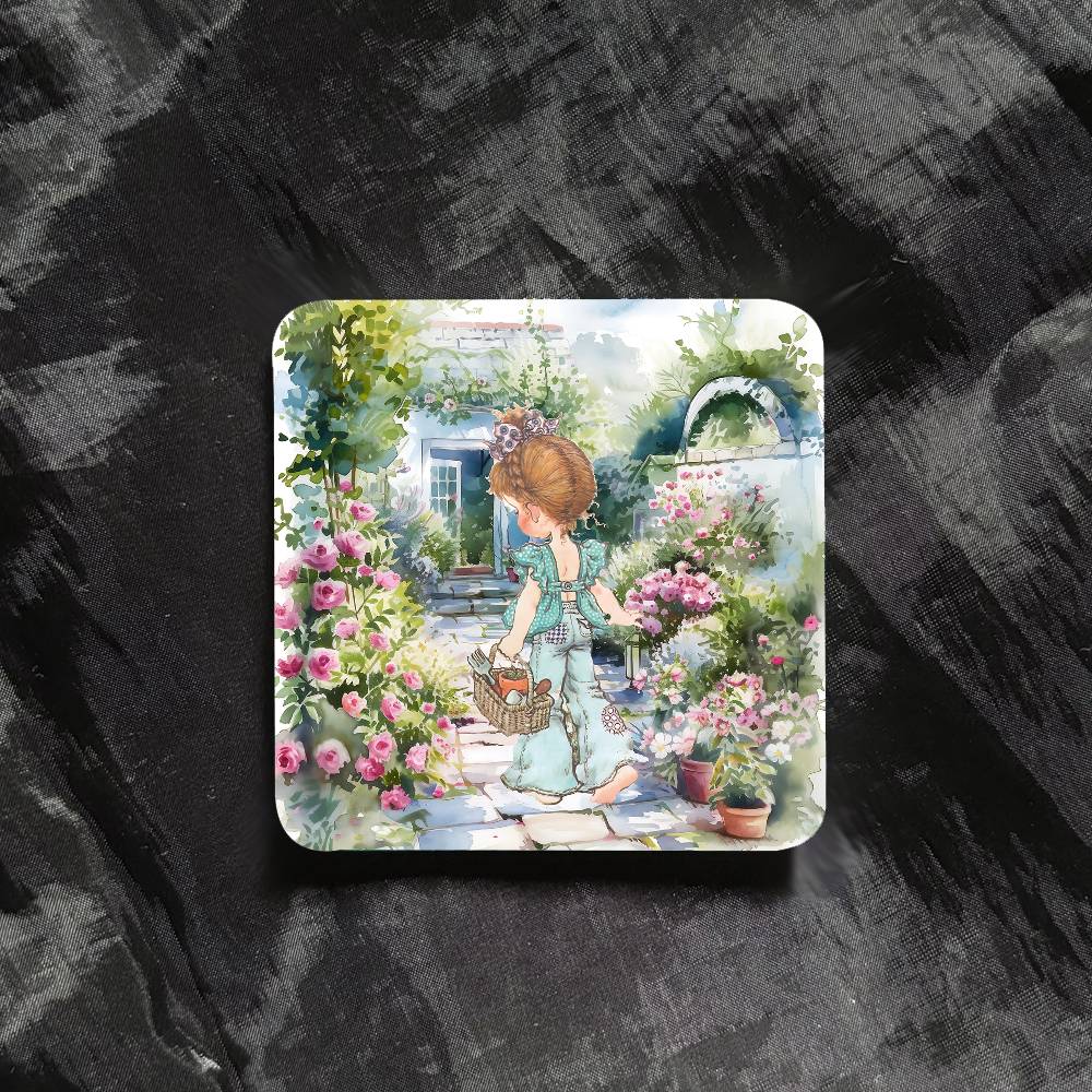 S-Sarah Kay Little Girl Refrigerator Magnet Personalized Creative Magnetic Stickers With Magnets
