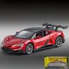 1/32 Scale BYD Look Up U9 Pure Electric Performance Supercar Alloy Diecast Model Car Car Central Control Display Ornaments Decorations