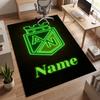 Atletico Nacional (5) Personalized name Office Carpet Stylish Decor for Living Room Bedroom Kitchen