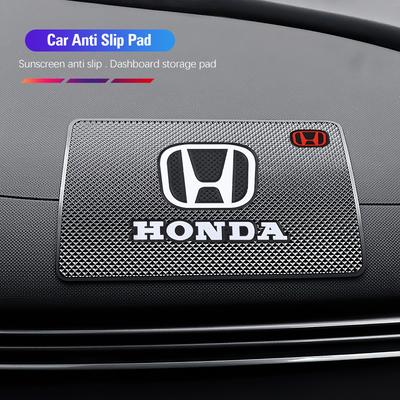 Car Dashboard Non-slip Mat Phone Key Storage Pad Car Accessories For Civic Accord Fit Jazz Pilot CRV Odyssey Passport City