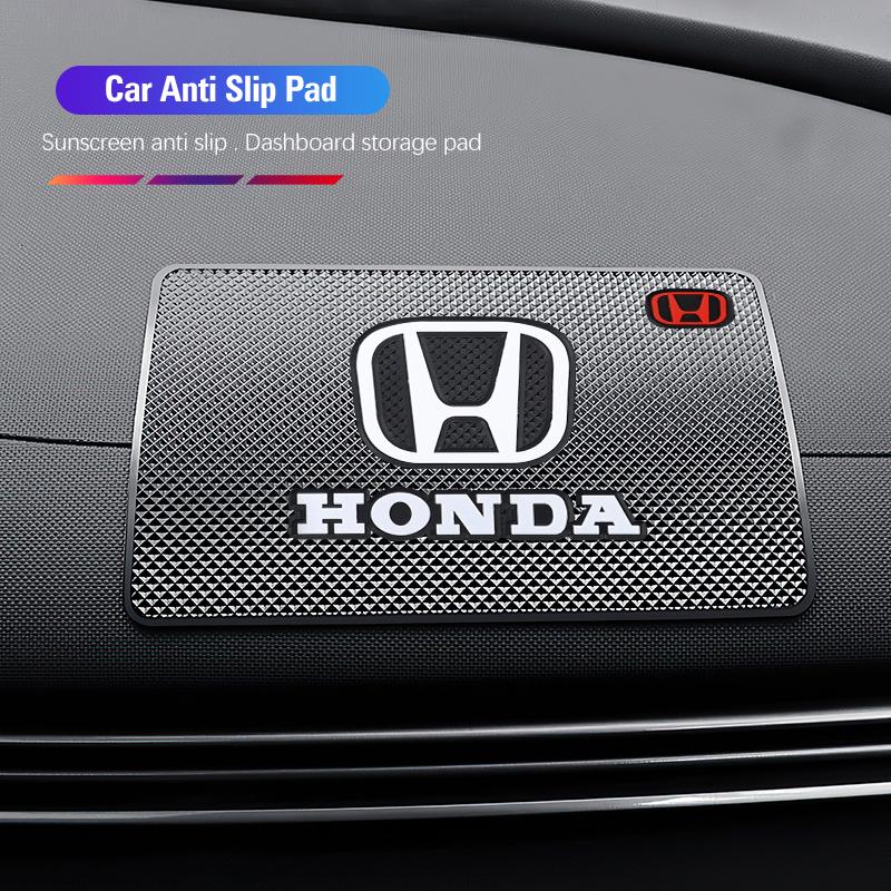 Car Dashboard Non-slip Mat Phone Key Storage Pad Car Accessories For Honda Civic Accord Fit Jazz Pilot CRV Odyssey Passport City ZP8