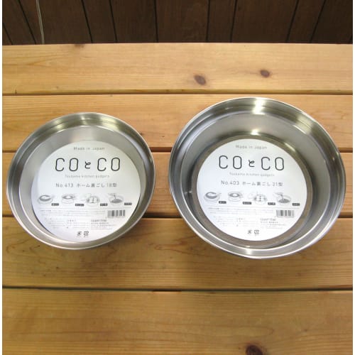 Shimotori Seisakusho Home Strainer, Diameter 208mm, 30 Mesh, Made in Japan, 413