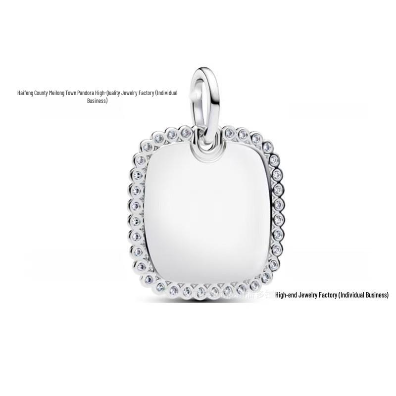 Pan's 925 Guardian Series Rose Medal Charm: Romantic Sun & Moon Coin DIY Accessory