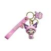 Cartoon Cute Girl Heart Pet Keychain Couple Bag Pendant Car Key Chain
