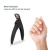 Nail Tip Cutter Stainless Steel Portable Professional Artificial Nail Trimmer for Manicure