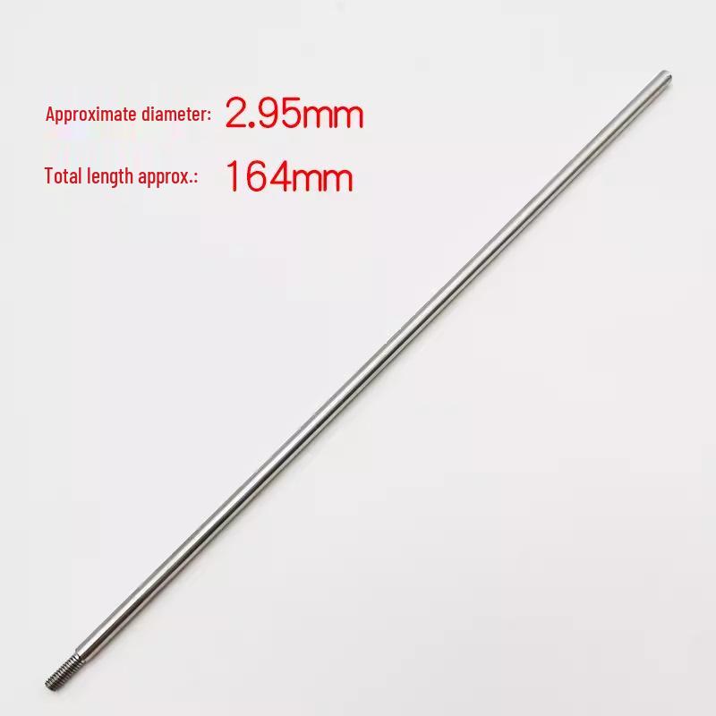 Altsaxophon untere E-Klappe Schaftschraube - Messing Reparatur Ersatzteil