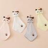 Hanging Hand Towel For Home Use Cartoon Coral Fleece High Absorbency And Softness Hangable Towel Convenient