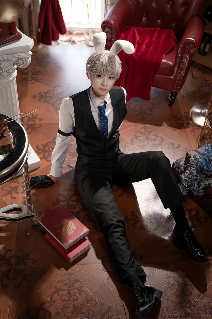 Seiya Cosplay Costume from Koi To Koi Miku Combat Uniform Popular Game Costume Size [NOKIJP] Miku, Protagonist, Cosplay, Set, (Butler's Rules, 3XL)