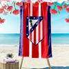 Atletico Madrid Logo Print Beach Towel, Large Soft Quick Dry Towel for Beach Camping Swimming