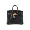 Crocodile pattern platinum bag, genuine leather women's bag, new fashionable cowhide large bag, commuting versatile handbag