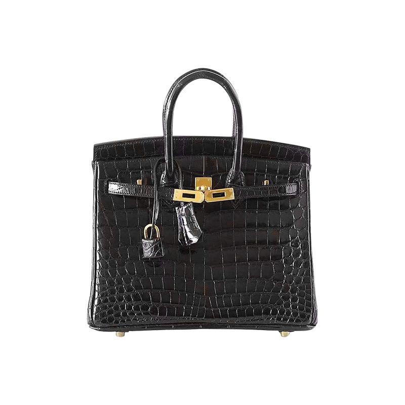 Crocodile pattern platinum bag, genuine leather women's bag, new fashionable cowhide large bag, commuting versatile handbag