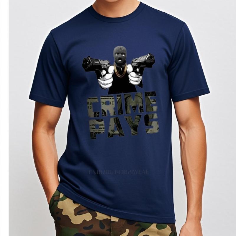 Gangster T-Shirt Drug Cartel El Chapo Pablo Escobar Sicario Hitman Narco Mob Tee Casual Tee Shirt Fashion Soft New Tee-shirt