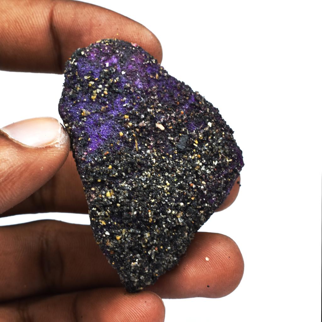 Natural Purple Sapphire Loose Gemstone Uncut Raw Rough 59 ct September Birthday Birthstone