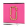 Marc Jacobs Goldenes Logo Leder Geldbörse Unisex Geldbörse Rosen-Pink M0013352-951