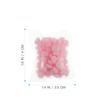 30pcs Laundry Scent Booster Beads Long Lasting Fragrance Freshener for Clothes Color Protection Quick Dissolve Washing Machine Use All Fabrics